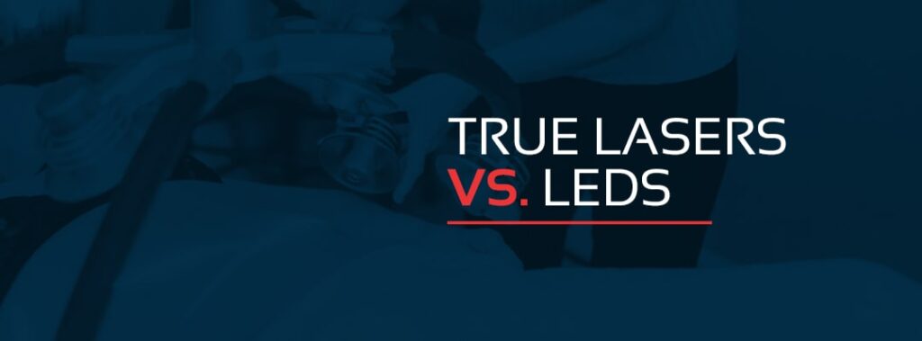True Lasers vs. LEDs