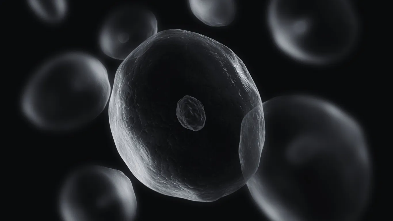 A rendering of adipose cells
