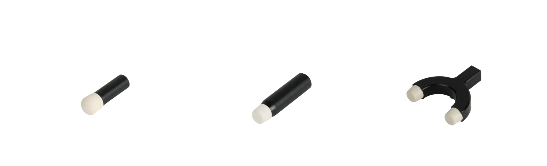 The four Adjustor attachment tips