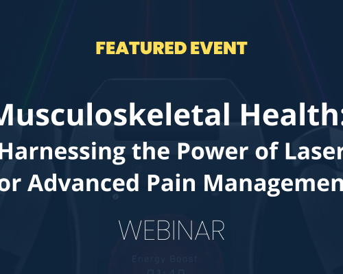Musculoskeletal Health: Harnessing the Power of Laser for Advanced Pain Management